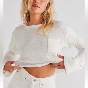 Free people Venice layering top